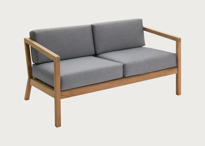 Skagerak Virkelyst Outdoor 2 Seater Sofa in Ash