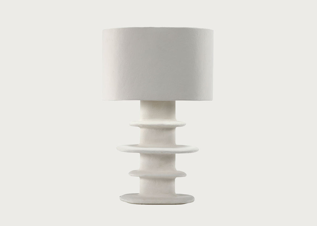Earth Table Lamp White