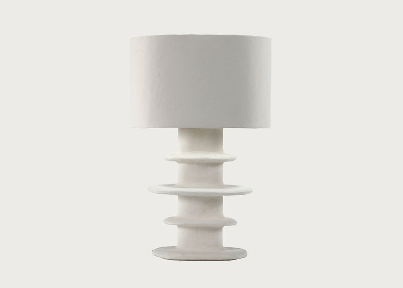 Earth Table Lamp White