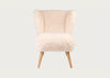 Ziggy Chair Clotted Cream Sheepskin