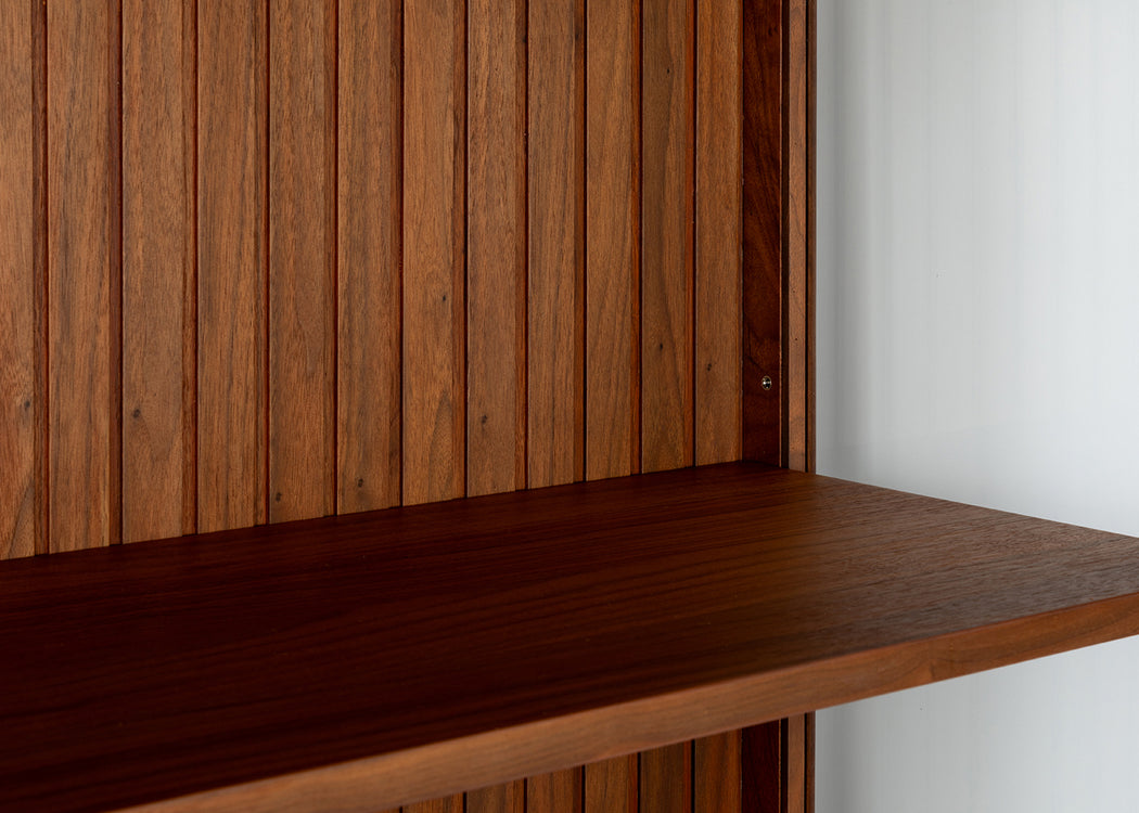 Riga Display Cabinet Walnut