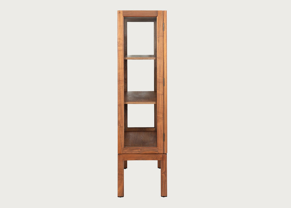 Riga Display Cabinet Walnut
