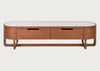 Anais TV Unit Walnut and Marble