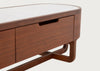 Anais TV Unit Walnut and Marble