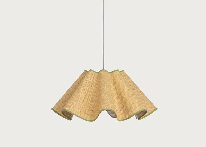 Raffia Pendant Light