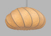 Malmo Silk Fibre Pendant Light White Large