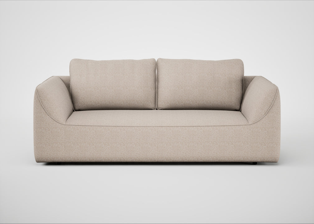 Morven 3 Seater Sofa Boucle Tweed Pearl