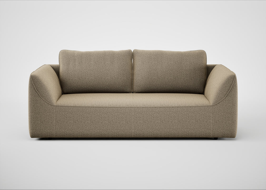 Morven 3 Seater Sofa Boucle Velvet Rocky