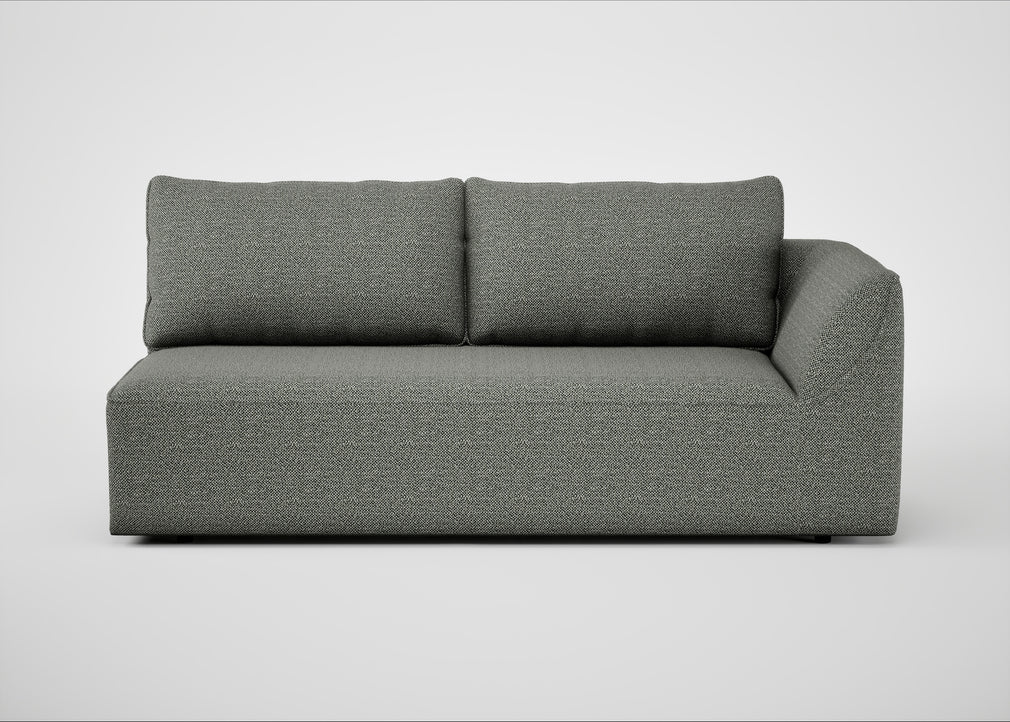 Morven Right Hand Facing 3 Seater Unit Boucle Tweed Lapis