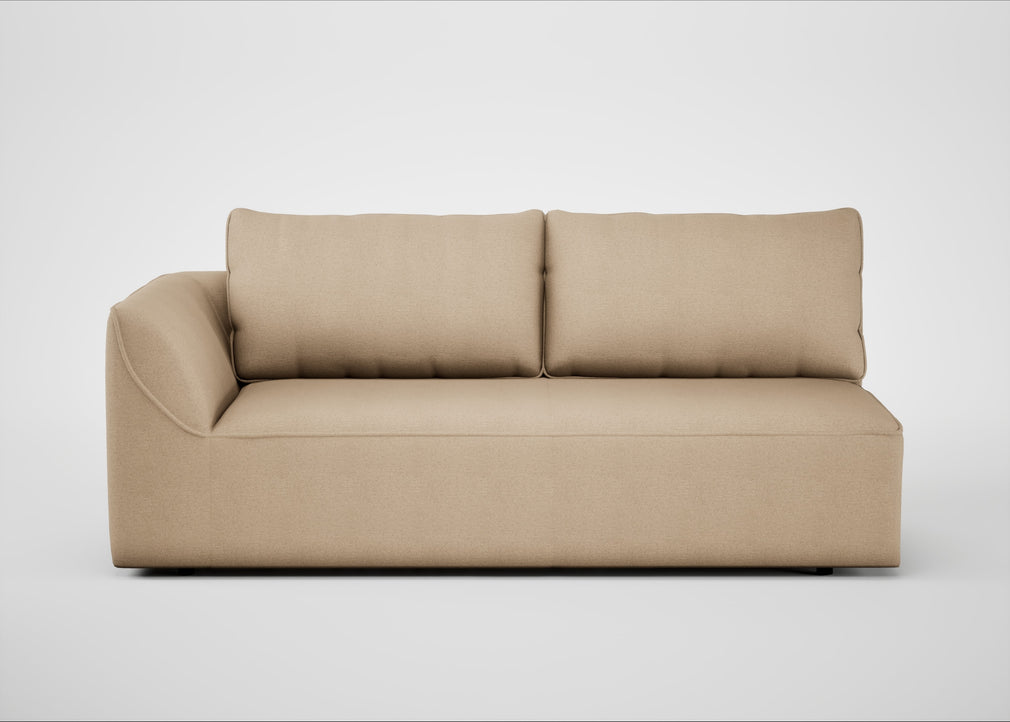 Morven Left Hand Facing 3 Seater Unit Capelo Linen-Cotton Bamboo