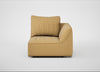 Morven Right Hand Facing Single Unit Boucle Tweed Citrine