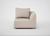 Morven Right Hand Facing Single Unit Boucle Tweed Pearl