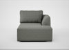 Morven Right Hand Facing Chaise Unit Boucle Tweed Lapis