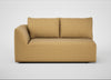 Morven Left Hand Facing 2 Seater Unit Boucle Tweed Citrine