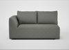 Morven Left Hand Facing 2 Seater Unit Boucle Tweed Lapis