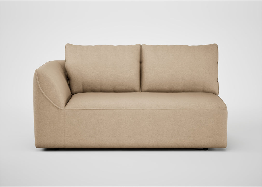 Morven Left Hand Facing 2 Seater Unit Capelo Linen-Cotton Bamboo