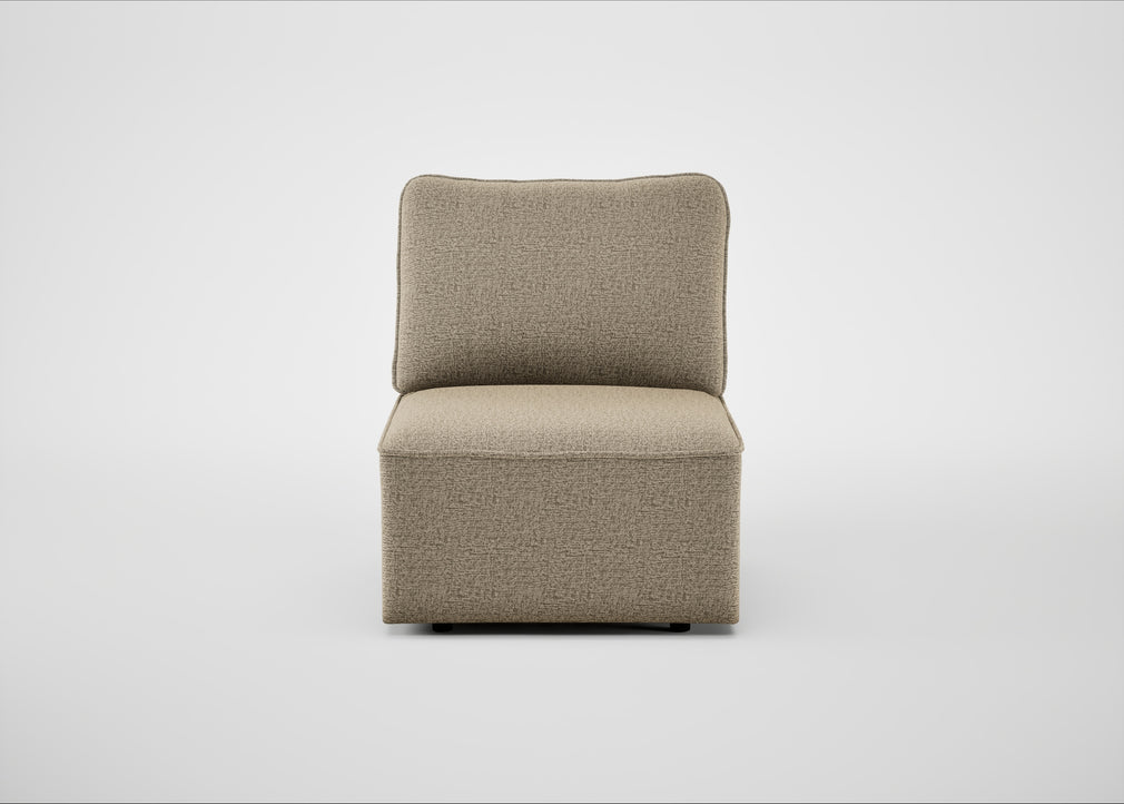 Morven Single Unit Boucle Velvet Rocky