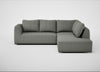 Morven Right Hand Facing Large Corner Sofa Boucle Tweed Lapis