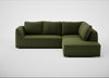 Morven Right Hand Facing Large Corner Sofa Boucle Velvet Wilder