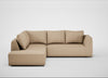 Morven Left Hand Facing Large Corner Sofa Capelo Linen-Cotton Bamboo