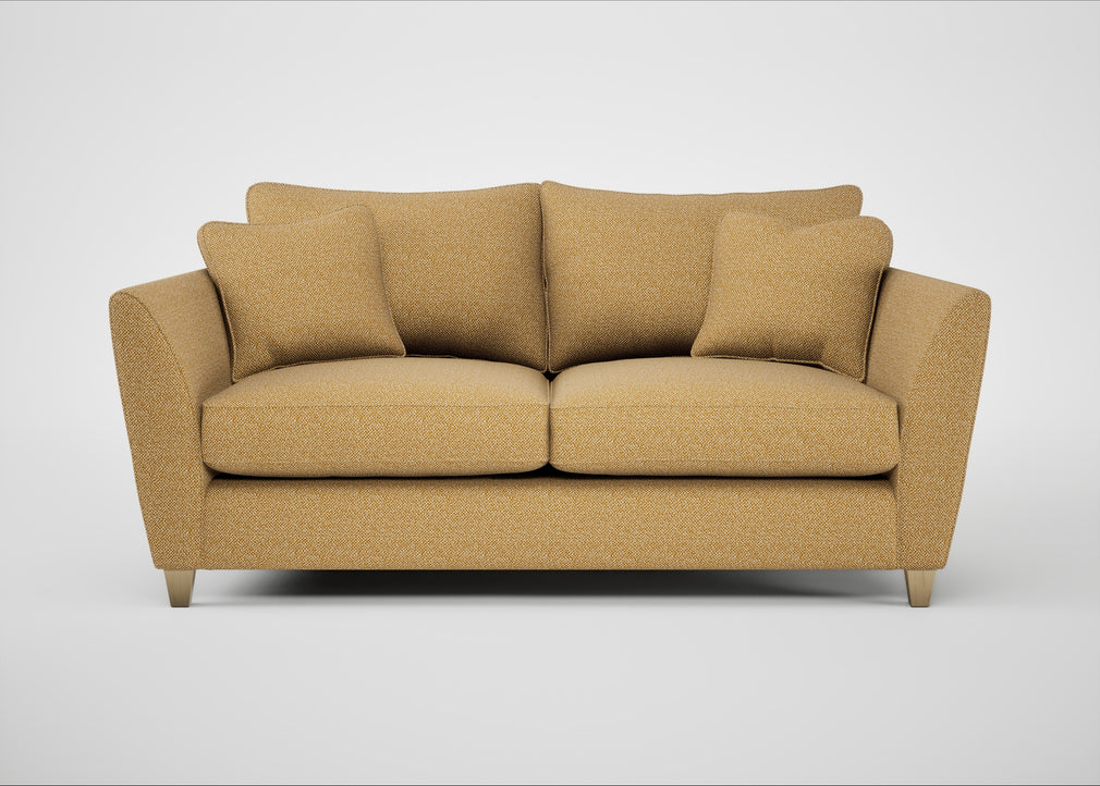 Torino 3 Seater Sofa Boucle Tweed Citrine / Natural