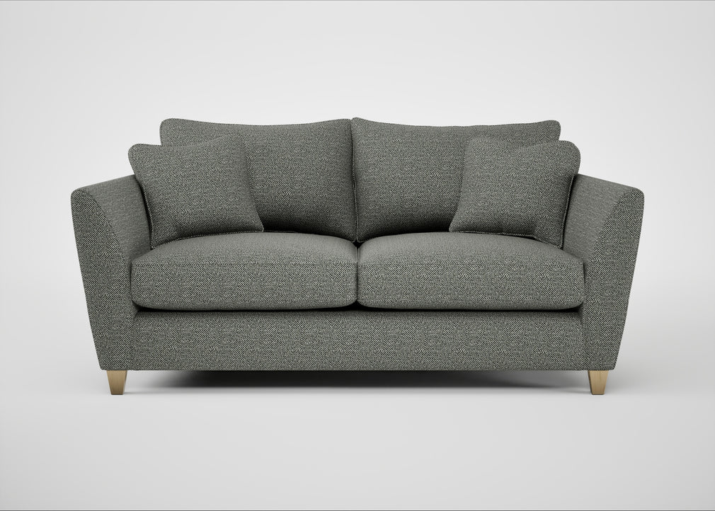 Torino 3 Seater Sofa Boucle Tweed Lapis / Natural
