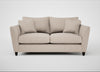 Torino 3 Seater Sofa Boucle Tweed Pearl / Black
