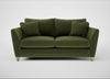 Torino 3 Seater Sofa Boucle Velvet Wilder / Natural