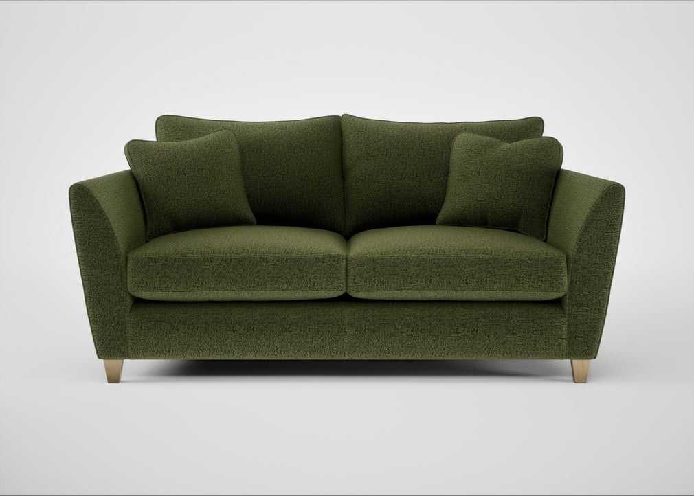 Torino 3 Seater Sofa Boucle Velvet Wilder / Natural