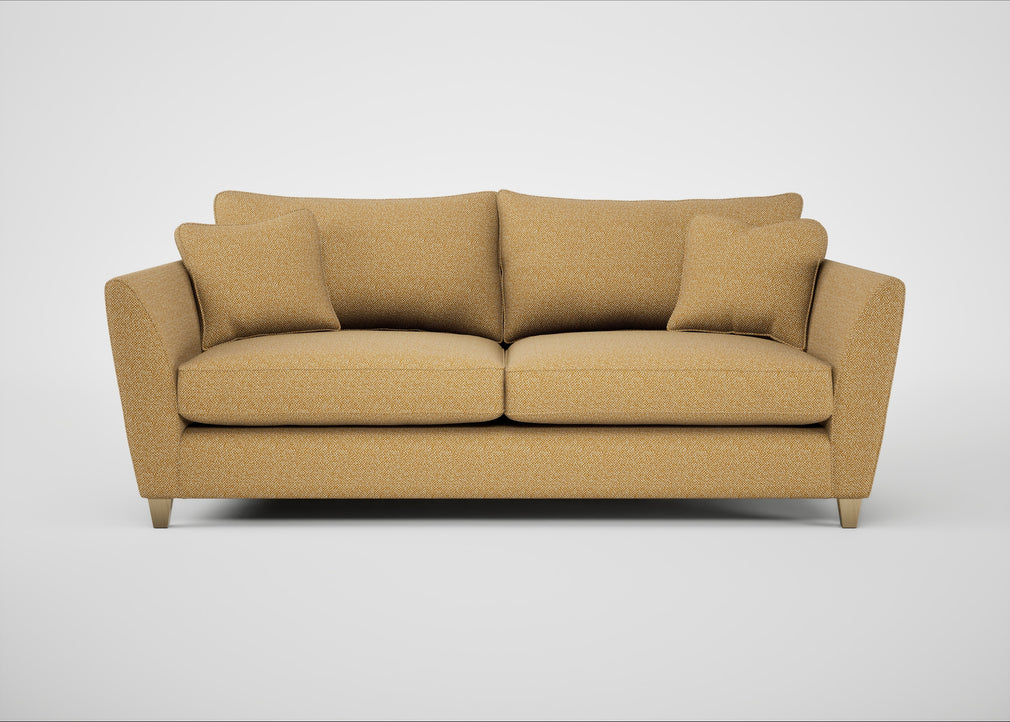 Torino 4 Seater Sofa Boucle Tweed Citrine / Natural