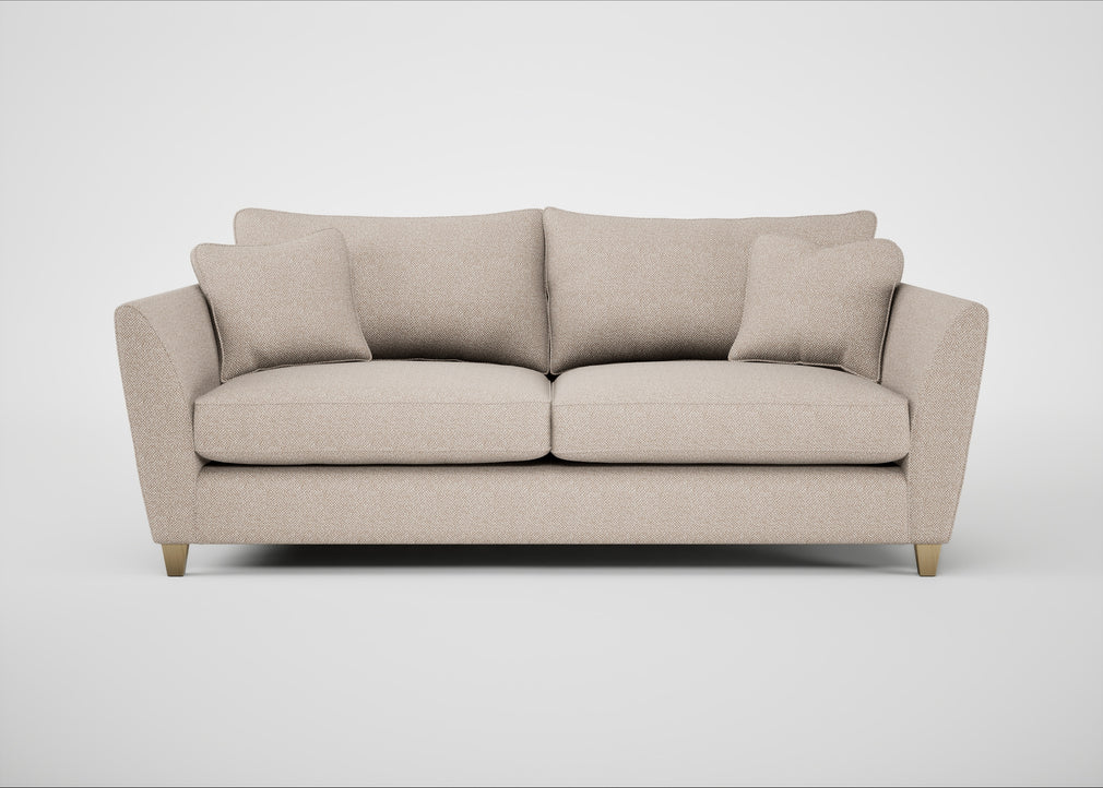 Torino 4 Seater Sofa Boucle Tweed Pearl / Natural