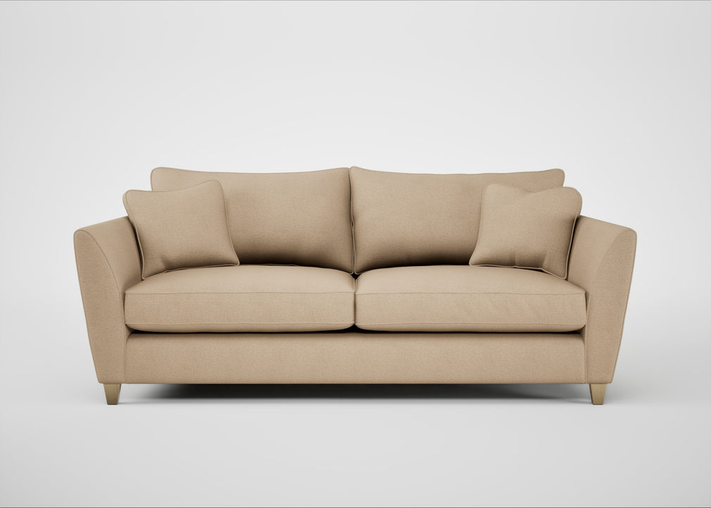Torino 4 Seater Sofa Capelo Linen-Cotton Bamboo / Natural