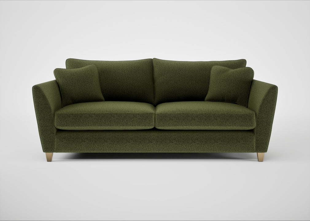 Torino 4 Seater Sofa Boucle Velvet Wilder / Natural