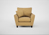 Torino Armchair Boucle Tweed Citrine / Black