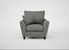 Torino Armchair Boucle Tweed Lapis / Black