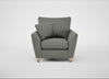 Torino Armchair Boucle Tweed Lapis / Natural