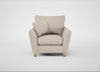 Torino Armchair Boucle Tweed Pearl / Natural