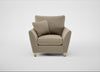 Torino Armchair Boucle Velvet Rocky / Natural