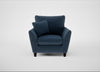 Torino Armchair Boucle Velvet Space / Black