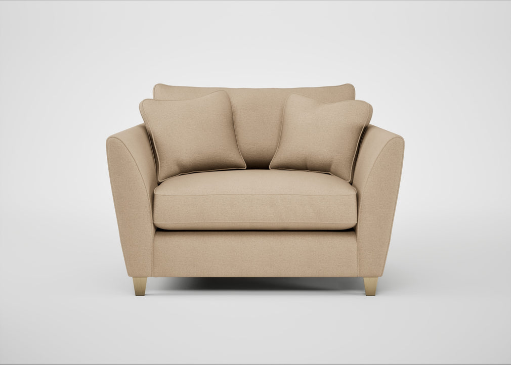 Torino Loveseat Capelo Linen-Cotton Bamboo / Natural