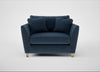Torino Loveseat Boucle Velvet Space / Natural