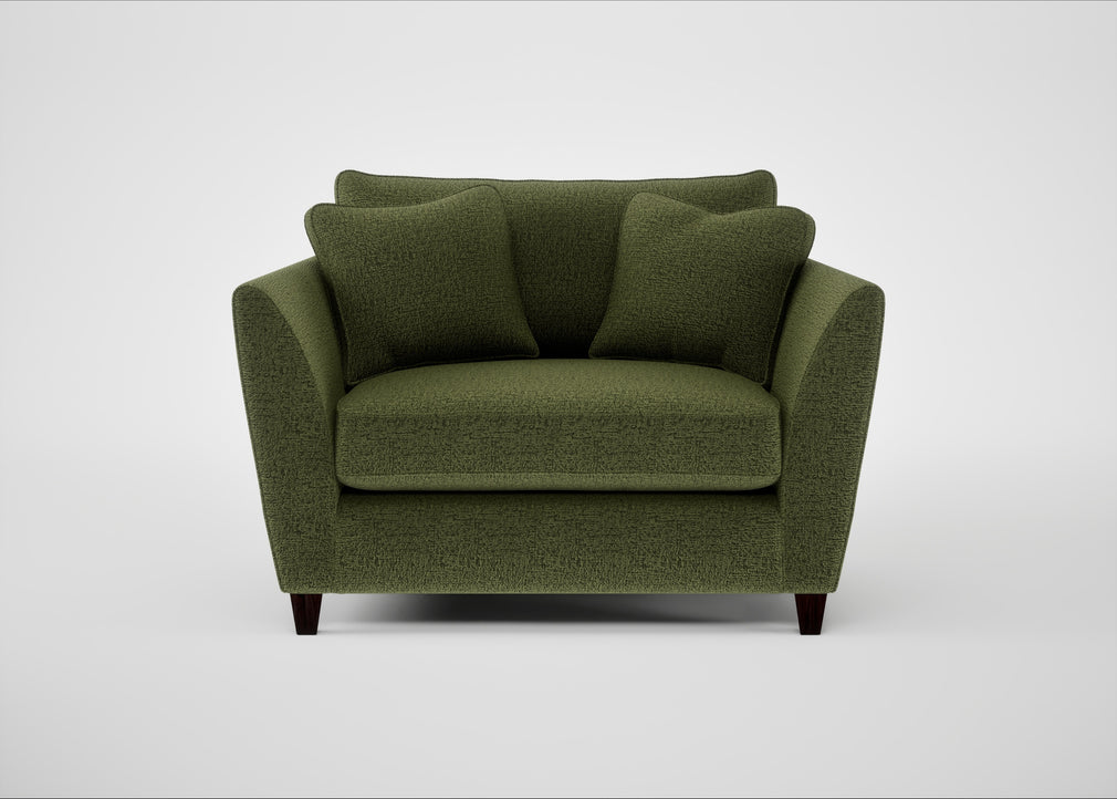 Torino Loveseat Boucle Velvet Wilder / Black