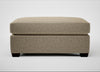Torino Footstool Boucle Velvet Rocky / Black