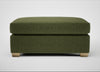 Torino Footstool Boucle Velvet Wilder / Natural