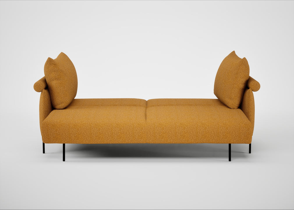 Otto Sofa Bed Boucle Ochre