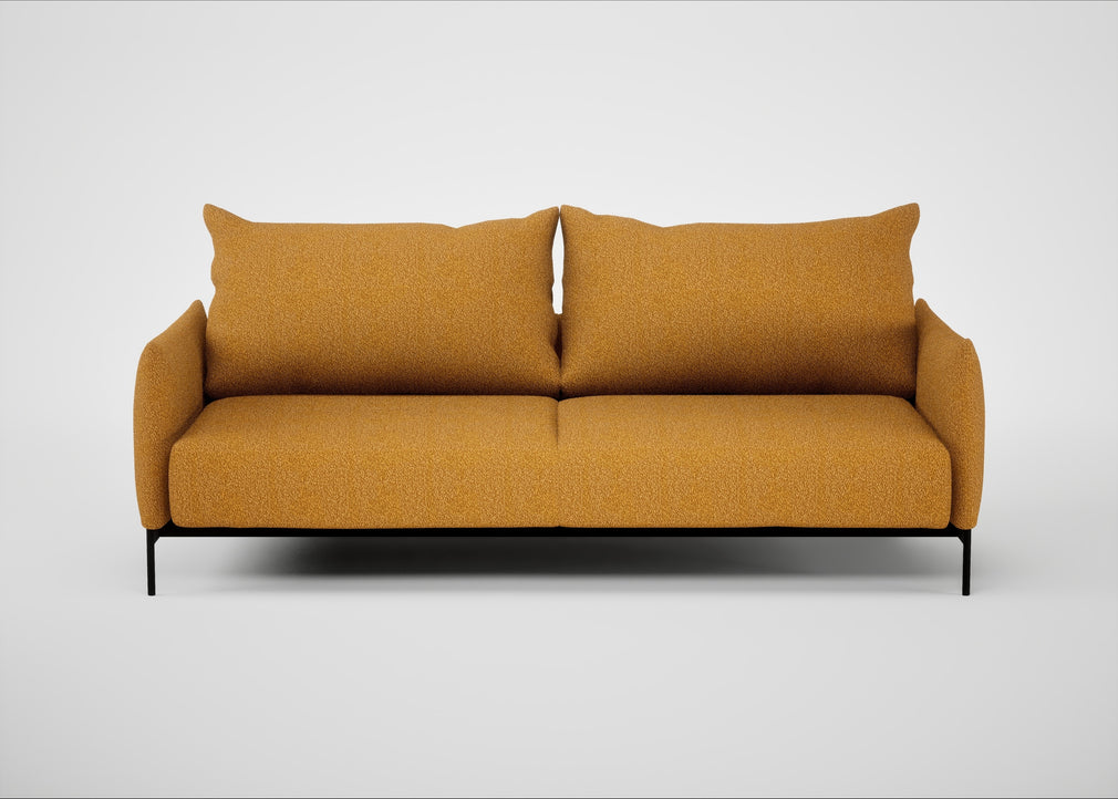 Otto Sofa Bed Boucle Ochre