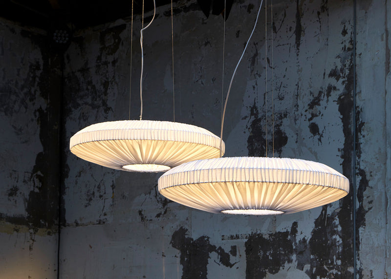 Ruflette LED Pendant Light White