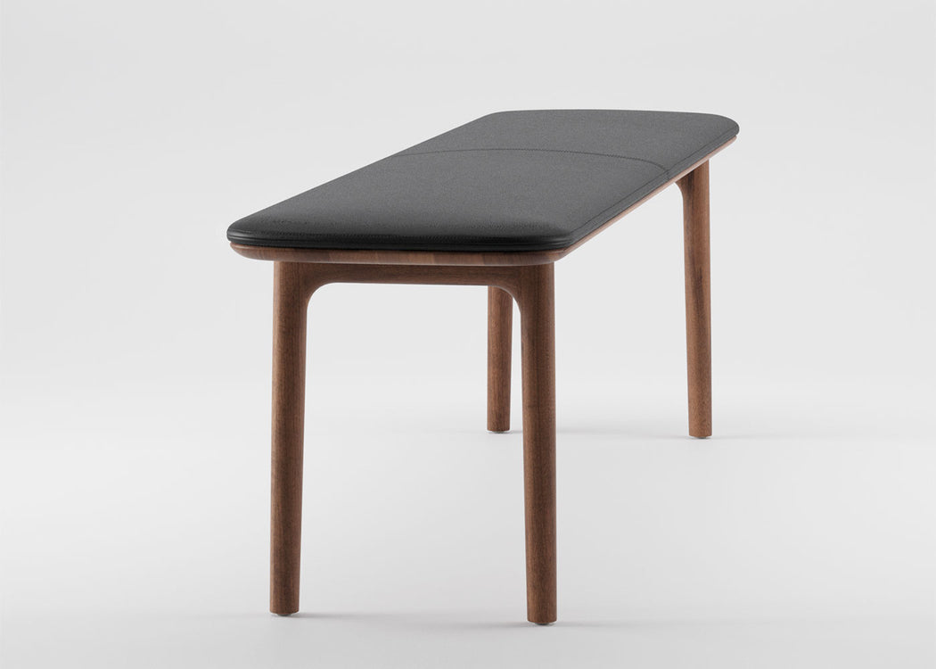 Neva Bench Walnut
