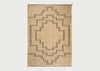 Emene Rug Natural & Black