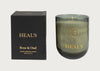 Dusk Rose & Oud Scented Glass Candle